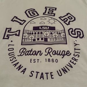 LSU Campus Crop size S NWT